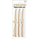 FISKARS Set jedálenských nožov 3 ks biele