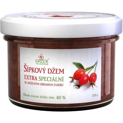 Grešík džem Šípkový extra špeciálný 220 g