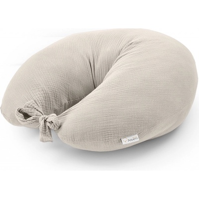Albero Mio Mušelínový kojící polštář BÉŽOVÁ – Zbozi.Blesk.cz