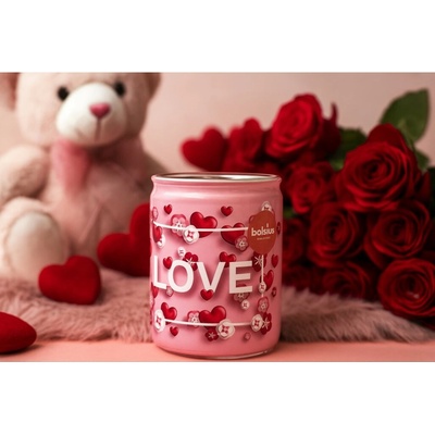 Bolsius Love Hearts 68x80mm