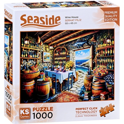 KS Games Пъзел KS Games от 1000 части - Винарска къща (20827)