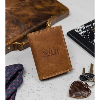 Wild Always pánska peňaženka Leltesrual svetlo hnědá