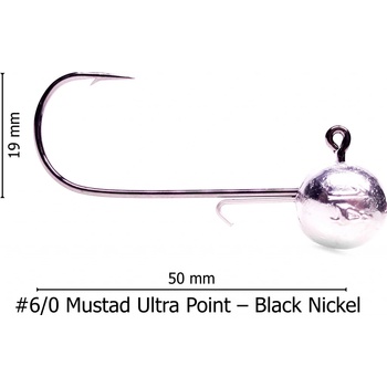 Smart Arctic Fox SAF Jigová hlava Capybara vel.6 30g 5 ks