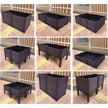 Garden King Modulární vyvýšený záhon MULTIFLEX 37 VZM96 240 x 40 x 37 cm