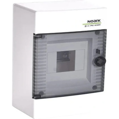 NOARK Electric ТАБЛО АПАРТАМЕНТНО 4 ПРЕДПАЗИТЕЛЯ ОТКР. МОНТАЖ ПРОЗРАЧНА ВРАТА 1 РЕД noark (110815)