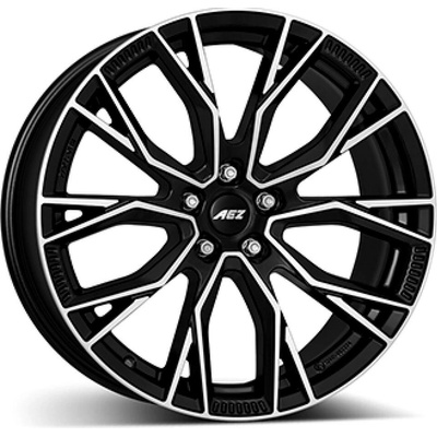 AEZ Toronto 8x19 5x114.3 ET30 black polished