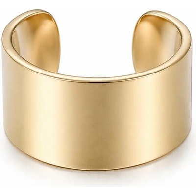 SARINES Zlatý earcuff v minimalistickém hladkém designu S1471