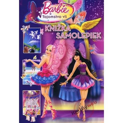 Barbie knižka so samolepkami Kresley Cole