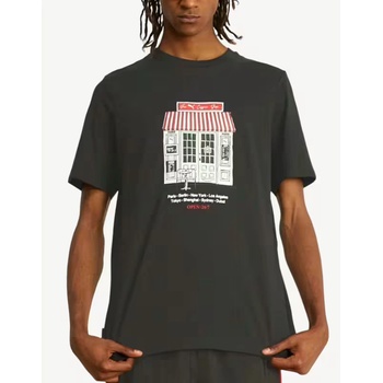 PUMA Graphics Cafe Mens Tee Black