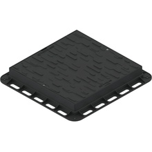 Plastick Poklop plastový 600x600 DN430x430 A15 so zámkom