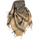 Šatka MFH PLO bavlnená Arafatka čierno piesková