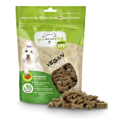 Yummeez Green Life Vegan Bonies so zeleninou 175 g