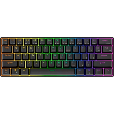 Royal Kludge RK61 RGB brown switch black