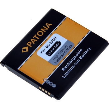 Image 1 of PATONA Батерия за LG Optimus 4X HD / Optimus F5 / Optimus L9, 2300 mAh (3063)