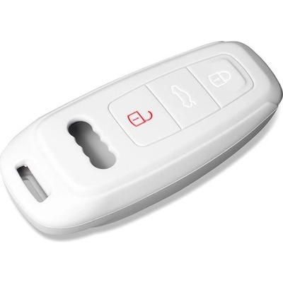 Kľúčenka Escape6 ochranné silikónové puzdro na kľúč pre Audi A6A7A8 svetlo sivá