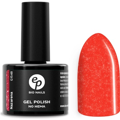 Bio nails gel lak no hema NAZARENA special effect 8 ml