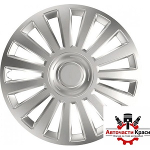 Versaco Тасове за джанти 16'' Versaco Luxury Silver (56227) - avtochastikrasi