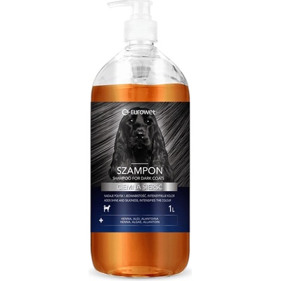 Eurowet Šampon pro tmavé chlupy 1l