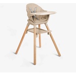 KikkaBoo Стол за хранене 6в1 Woody Beige 2024 (31004010174) - bobybaby