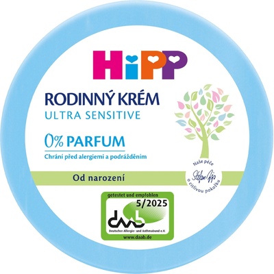 HiPP Rodinný krém sensitive 300 ml