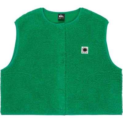 Quiksilver Дамски поларен елек Quiksilver Women's Cropped Vest Fleece vest - Leprechaun (132-1679-0114)