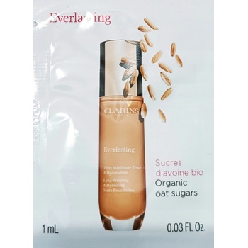 Clarins Dlhotrvajúci hydratačný make-up s matným efektom Everlasting Long-Wearing & Hydrating Matte Foundation 110N 30 ml
