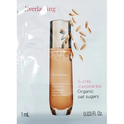 Clarins Dlhotrvajúci hydratačný make-up s matným efektom Everlasting Long-Wearing & Hydrating Matte Foundation 110N 30 ml