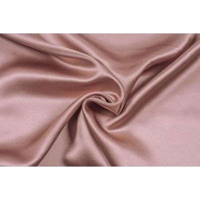 Těžký hedvábný satén, starorůžový