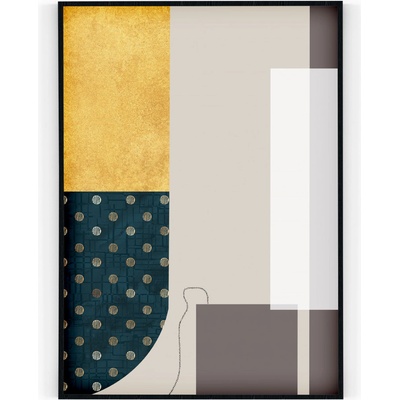 Plakát / Obraz Goldi 50 x 70 cm Tiskové plátno S bílým okrajem – Zbozi.Blesk.cz