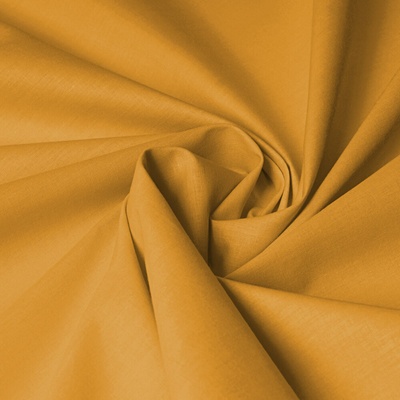 Bavlnená látka/plátno Moni MO-064 Horčicová - šírka 160 cm