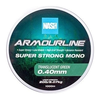 Kevin Nash Armourline Super Strong Mono Green 1000 m 0,40 mm 9,07 kg