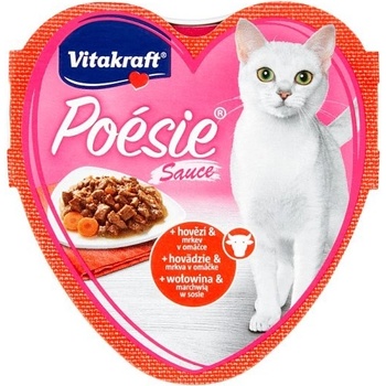 Vitakraft Poésie Création hovädzie & mrkva v omáčke 85 g