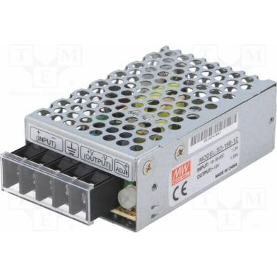 MEAN WELL SD-15B-12 Měnič: DC/DC; 15W; Uvst: 18÷36VDC; Uvýst: 12VDC; Ivýst: 1,25A; SD