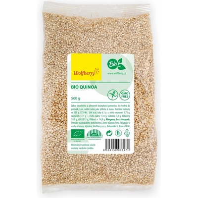 Wolfberry Quinoa biela Bio 0,5 kg
