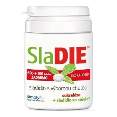SlaDIE sladidlo 600+100 tbl