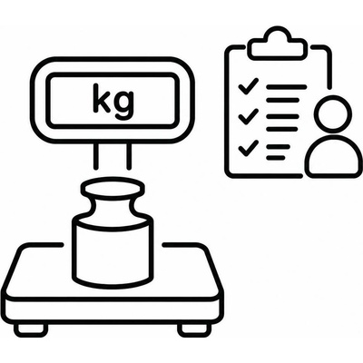 Kalibrační list do 300 kg
