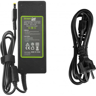 Movano Зарядно за лаптопи Lenovo, 90W / 20V / 4, 5A / правоъгълен конектор (ZZ/LEN2045Y)