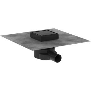 Hansgrohe RainDrain Point - Подов отвод, 10x10 см, матово черно 56247670 (56247670)