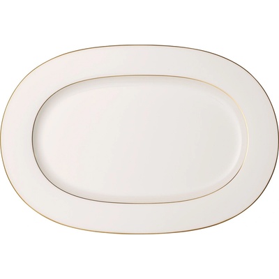 Villeroy&Boch Anmut Gold servírovací talíř oval 413 x 285 x 26 mm