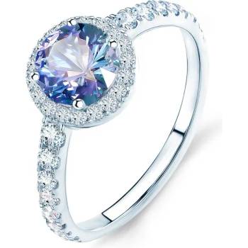 Image 1 of SAVICKI Годежен пръстен This is Love : бяло злато, танзанит
