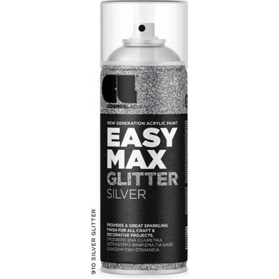 Easy Max Metalický sprej 400 ml zlatá s trblietkami