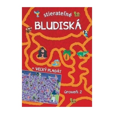 Stierateľné bludiská úroveň 2 + veľký plagát SK