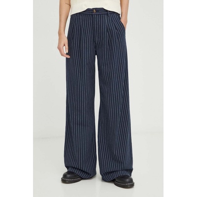 Levi's Панталон Levi's PLEATED WIDELEG в тъмносиньо с широка каройка, с висока талия (A7535)