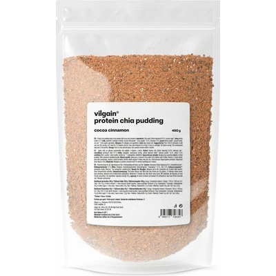 Vilgain Protein Chia Pudding Kakao a škorica 480 g