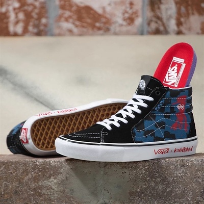 Vans Skate Sk8 Hi Krooked B Natasforray Blue