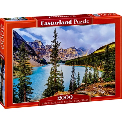 Castorland Пъзел Castorland от 2000 части - Езерото Морейн, Национален парк Банф, Канада (C-201037)
