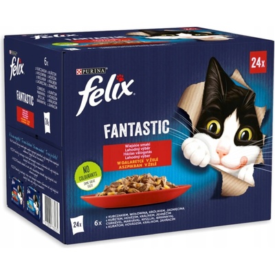 Felix Fantastic So gut... treska losos tuniak platýz 24 x 85 g