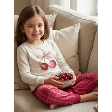 Dievčenské pyžamo SWEET CHERRY Bordová