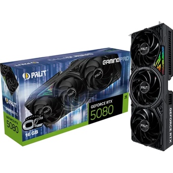 Palit GeForce RTX 5080 GamingPro OC 16GB GDDR7 256bit (NE75080S19T2-GB2031A)