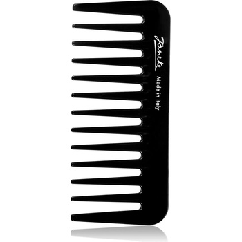 Janeke Black Line Small Supercomb гребен за коса за нанасяне на гелообразни продукти 11 × 5 cm